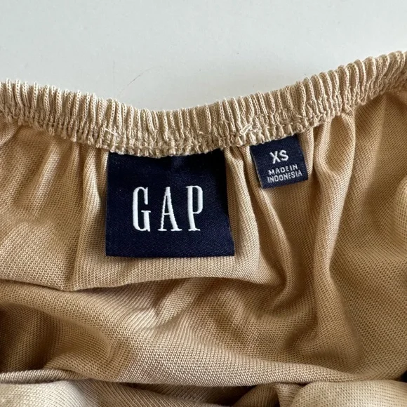 GAP MIDI Dress, XS, Beige, Round Neck, NWOT - Picture 3 of 8